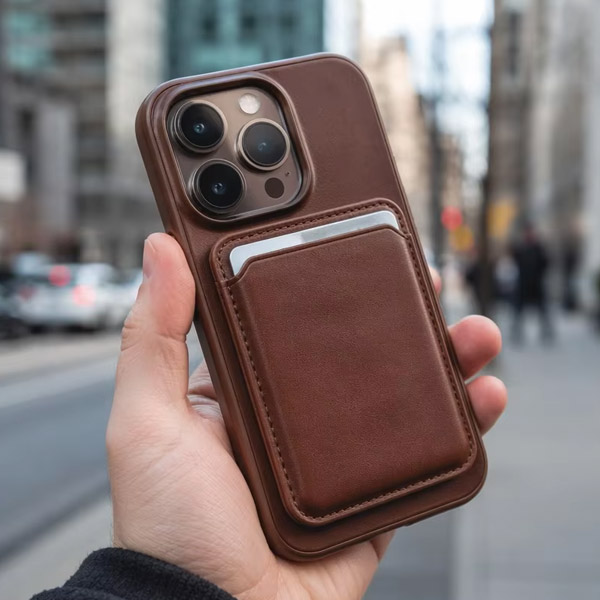iPhone 15 Pro · Leather MagSafe Case