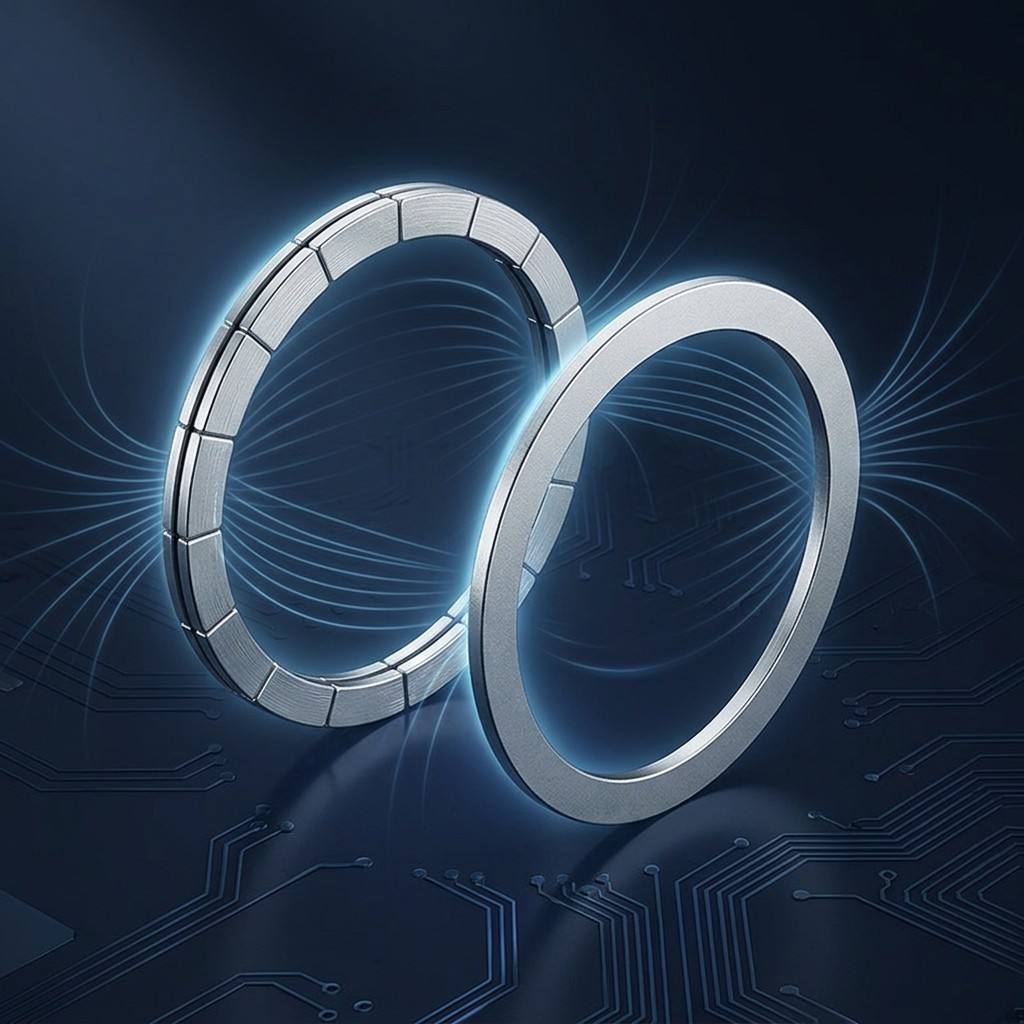 MagSafe Compatible Magnetic Ring Assembly for Wireless Charger
